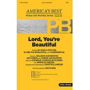 Lord You're Beautiful (SATB)