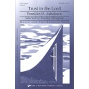 Trust in the Lord  (SATB)