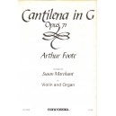 Foote - Cantilena In G