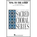 Sing to the Lord (SATB)
