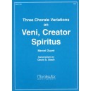 Dupre - 3 Choral Variations: Veni, Creator Spiritus