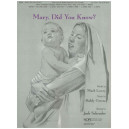 Mary Did You Know  (2-Pt)