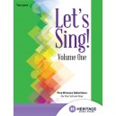 Let's Sing! Volumes One and Two (Acc. CD)