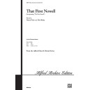 That First Nowell (SATB)