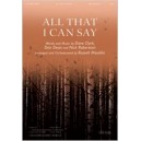 All That I Can Say (Acc. CD)