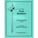 Gesu Bambino (Alto Sax Solo)