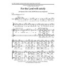 For the Lord Will Satisfy  (SATB)