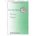 This One Table  (SATB)