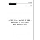 When time is broke (Three Shakespeare Songs) (SSAA)