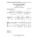 Ave Verum Corpus  (SATB)