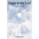 Happy in the Lord (SATB A Capella)