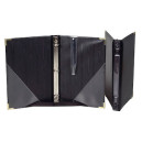 Premium Choral Folder (7 3/4 x 11 - 3 Ring - Black)