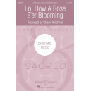 Lo, How a Rose E'er Blooming (SATB)