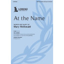 At the Name (SATB)