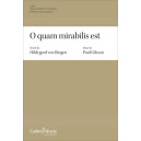 O quam mirabilis est (SATB)